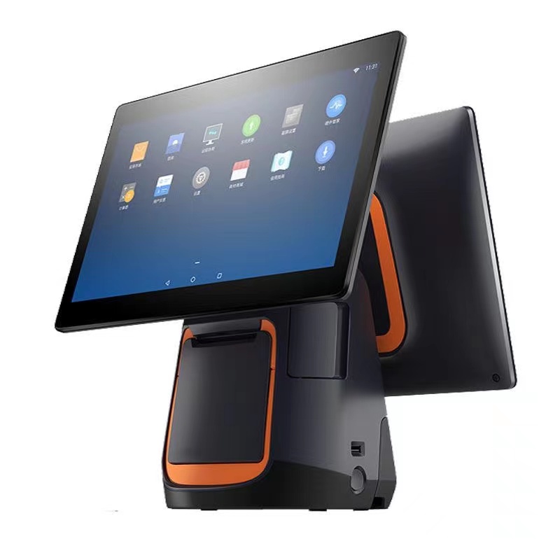 SUNMI Shang mi T2 touch screen silver leopard collection silver printing all-in-one catering retail supermarket clothing store ATM-Taobao