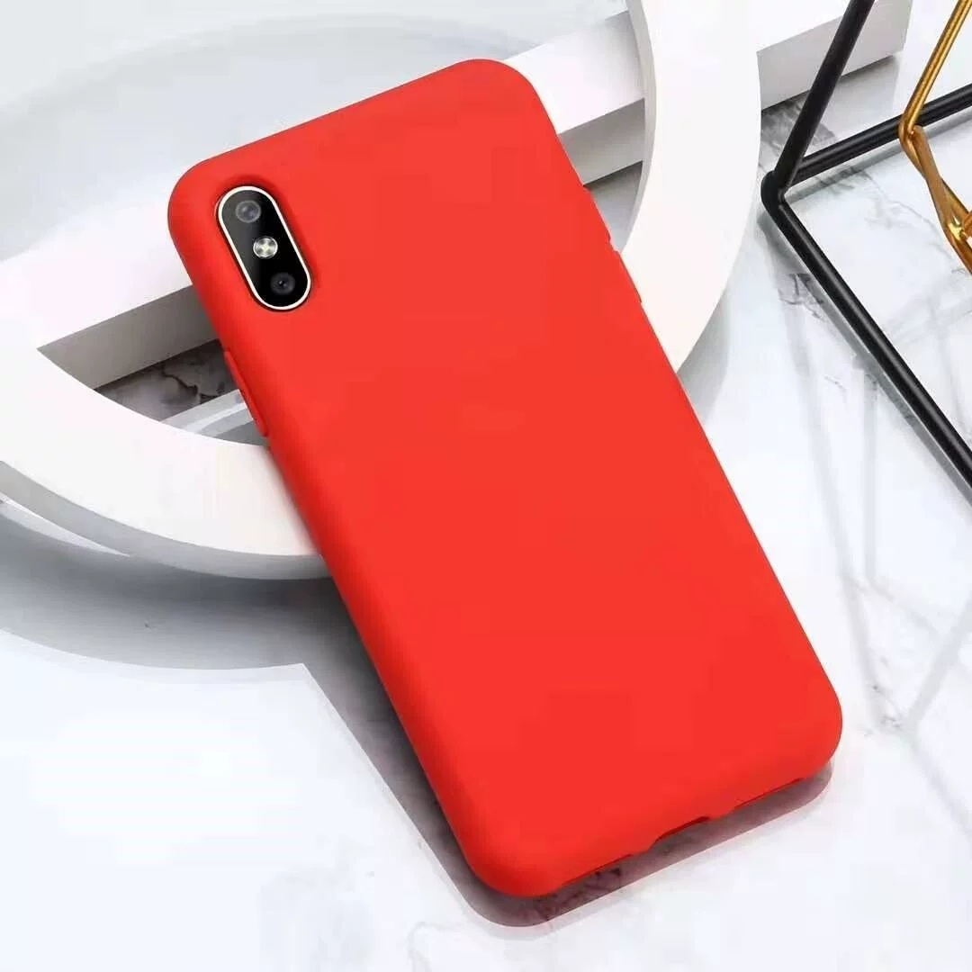 [Защитный чехол из жидкого силикона для Honor 8X 8A Prime 9X 8S 9C 9S Shoc]