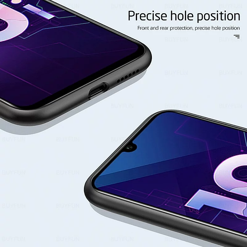 [Защитный чехол из жидкого силикона для Honor 8X 8A Prime 9X 8S 9C 9S Shoc]