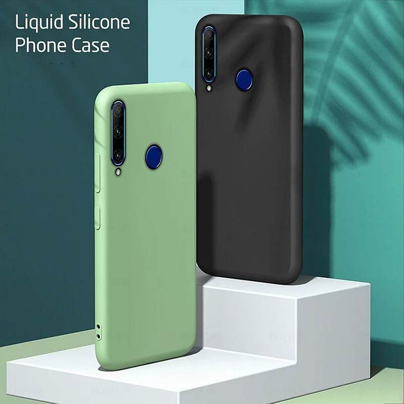 [Защитный чехол из жидкого силикона для Honor 8X 8A Prime 9X 8S 9C 9S Shoc]
