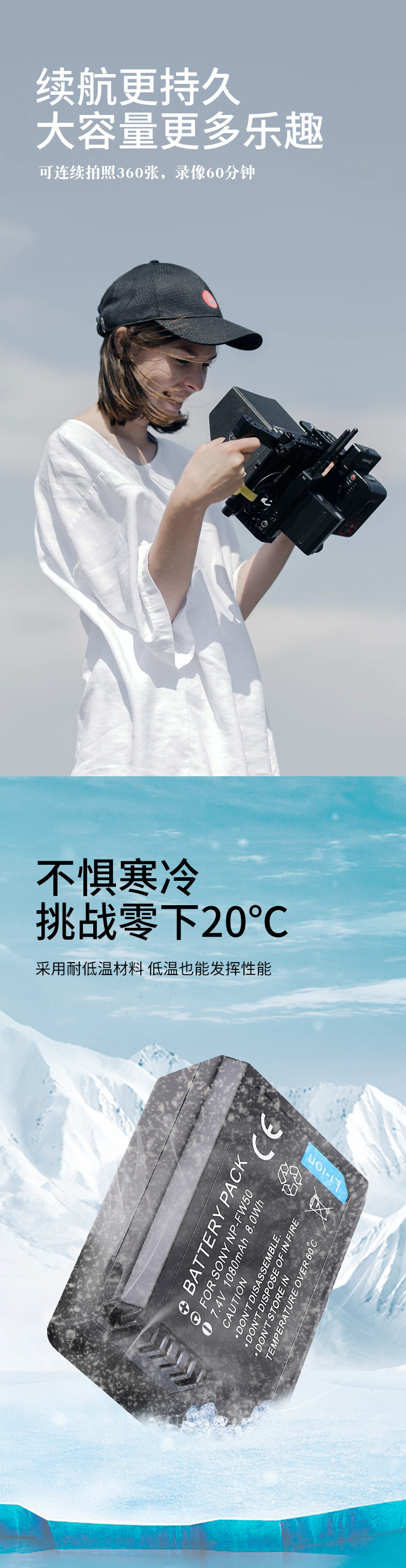  Подходит для sony NP-FW50 аккумулятор зарядное устройство DSC-RX10M4 RX10 M3 M2 цифровой слегка один камера XQ1 USB двойной заряд техника Photo cards 