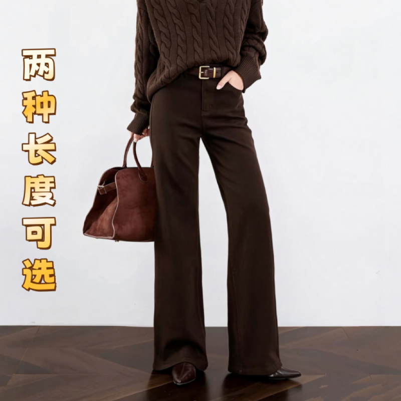 【King of Pants Arrives, Make Way】Double-Sided Double-Weave Technology, High-Waisted Four-Way Stretch Straight-Leg Narrow-Fit Denim for Autumn 【King of Pants Arrives, Make Way】Double-Sided Double-Weave Technology, High-Waisted Four-Way Stretch Straight-Leg Narrow-Fit Denim for Autumn