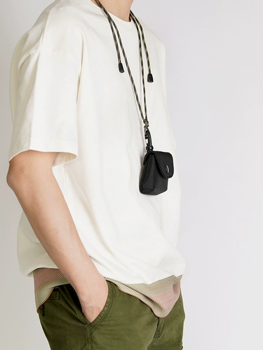 Cordura kaou la la Laul Nylon Key Pack Pack Airpods Сумка для наушников мини -маленькая висящая монета сумка для карты монет