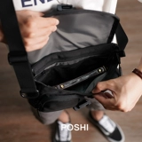 Кордура Кордура Баллистическая нейлонская нейлонская мужская и женская маленькая рюкзак скрипок магнитная пряжка антитефта