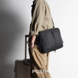 Нейлоновая портативная барсетка для документов, сумка через плечо, защитный ноутбук, увеличенная толщина, бизнес-версия