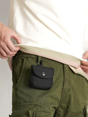 Cordura kaou la la Laul Nylon Key Pack Pack Airpods Сумка для наушников мини -маленькая висящая монета сумка для карты монет