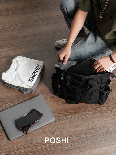 Нейлоновая сумка, вместительный и большой ноутбук