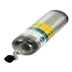 3L6L6.8L9L цилиндр из углеродного волокна, воздушный респиратор с положительным давлением, запасной цилиндр, клапан полного цилиндра