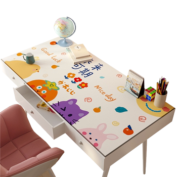 Desk mat cartoon cute ring protecting eye desktop Desk mat cartoon cute ring protecting eye desktop