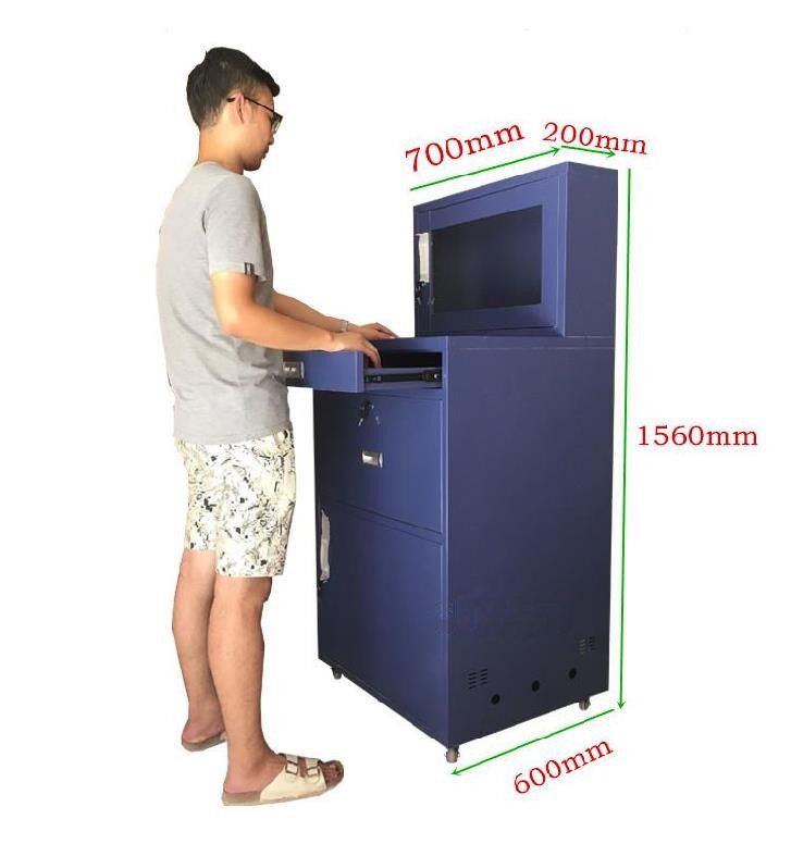 Computer Enclosure Factory Metal Host Shell Cable-top Imitation Witu Pc Operation Table Electrical Set for computer cabinet Distribution cabinet