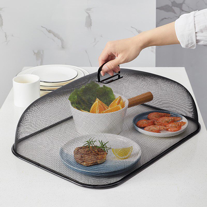 Anti-fly cover vegetable cover home foldable table cover large anti-mosquito cover leftover food cover food umbrella