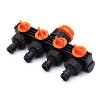 Car wash joint 46 min 1 inch tap water pipe shunt division separator one point four with ball valve switch five pass