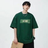 Warrior, черная хлопковая футболка с коротким рукавом, оверсайз