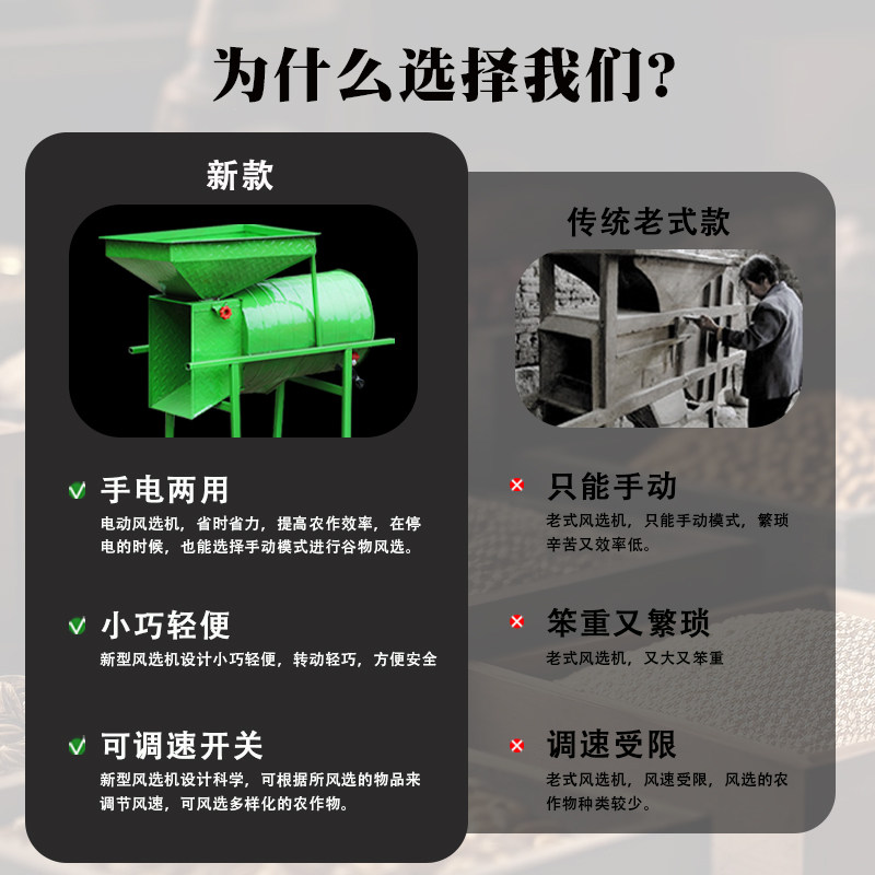茶叶扬场机&粮食风选机:家庭农场的高效助手,轻松筛选不再难!-扬场机-淘宝好物网