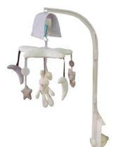 Bed baby music bell toy rotating baby hanging bedside rattle pendant rabbit car plush music box hanging