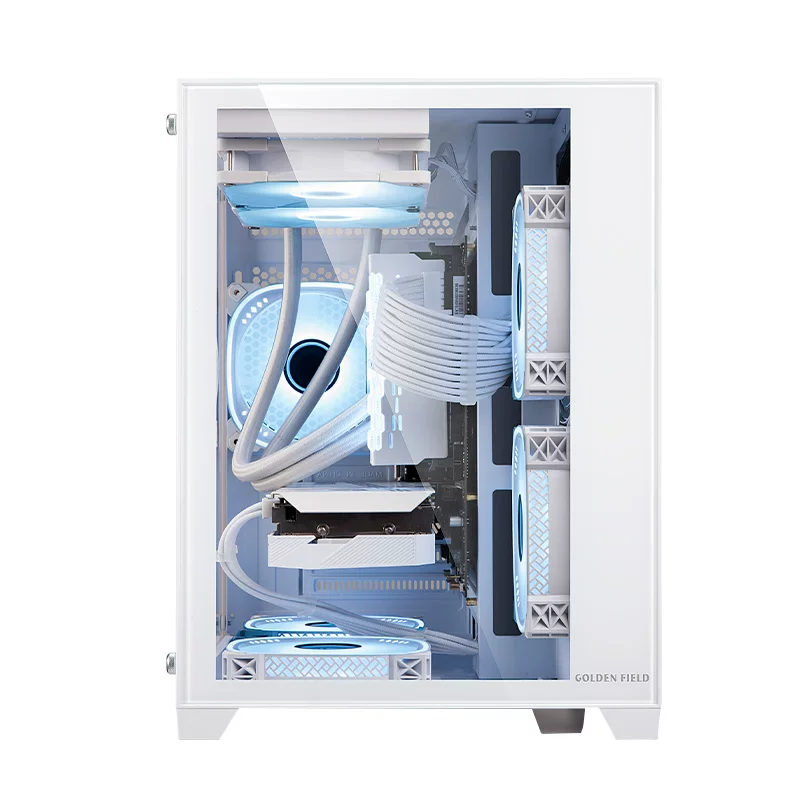 [Sea -view room water cold] desktop computer host full set of i7/3060/3070 independent display high -end i5 e -sports game office all -in -one machine eating chicken live white assembly machine