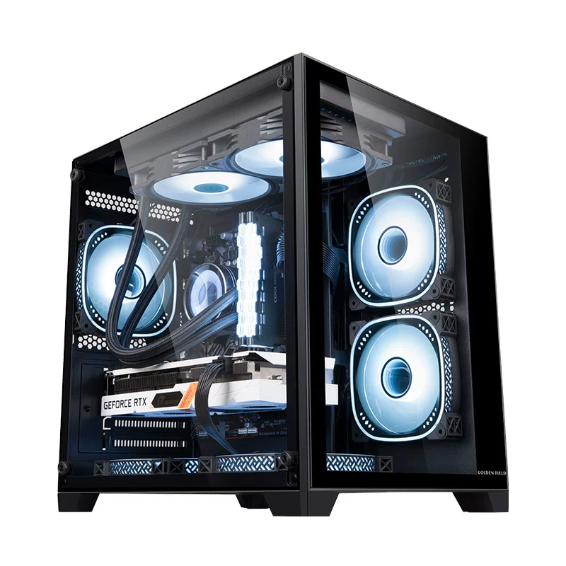 [Sea -view room water cold] desktop computer host full set of i7/3060/3070 independent display high -end i5 e -sports game office all -in -one machine eating chicken live white assembly machine