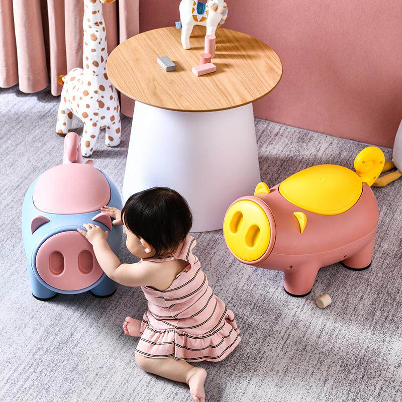 Nordic round minimalist color tea table Living room Edge several nets Red Cape Modern Bedroom Ideas 100 and children's storage stool stool