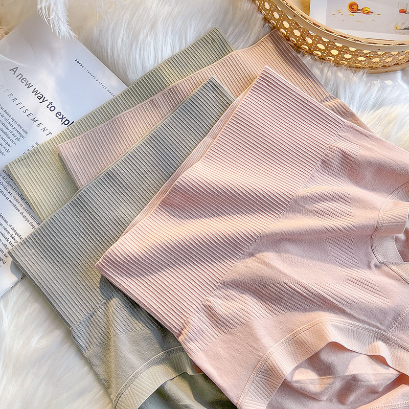 Modale High waist underpants Feminists Belly Belly No marks Hip Without Curbside Summer Thin shorts Head new