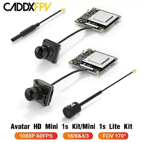 CADDX Walksnail Avatar HD Mini 1S Kit/Mini 1S Lite Kit V3 VT