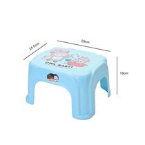 Thicken plastic small stool household net red children bench small bench anti-slip printing bench baby short stool changing shoe stool