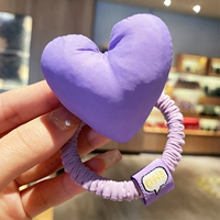 Фиолетовый круг волос