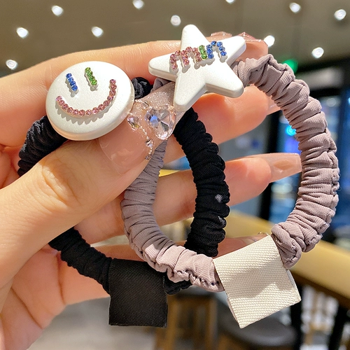 Многие уличные светильники надеюсь, что вы найдете свою собственную луну ~ красочные буквы, улыбаясь квадратной звездой, сладкая и горячая девушка стиль