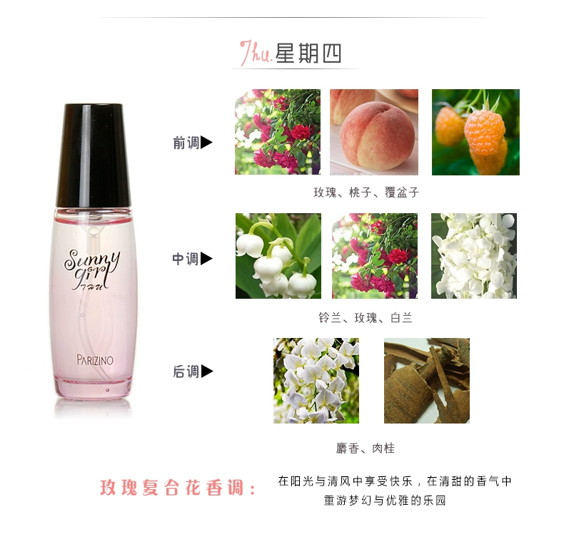 Bellis Sunshine Girl Nước Hoa 15 ml Truy Cập Phụ Nữ Chính Hãng của Nước Hoa Hương Thơm Nhẹ Tươi và Lâu Dài