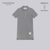 THOM BROWNE GIRLS 2022 Early spring Everest Short sleeves Girl POLO dress