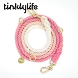 Tinklylife послушайте радужную тягу многофункциональную талию, талия плотно охватывает веревку собаки, скручивающую половину Pt Dog Half P воротник