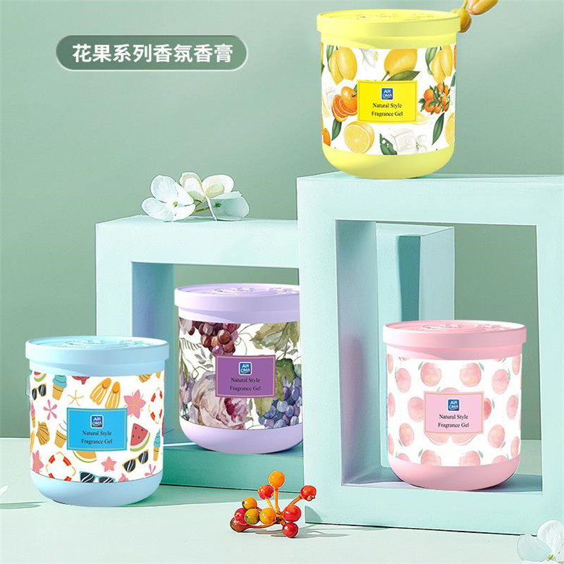 Air freshener solid deodoring paste household toilet deodorization persistent aroma on a fragrance car