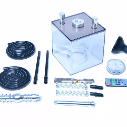 Кальян Бар Полный набор горшок арабский шиша/KTV Акриловый домашний свет с большой дымовой трубкой сигаретной пасты ах