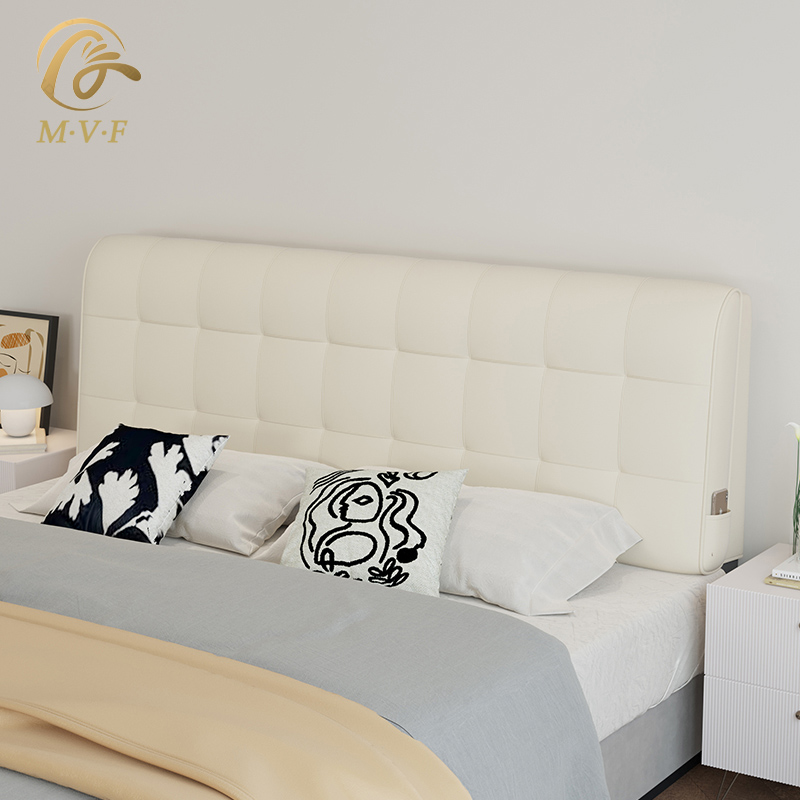 Modern bedside cushion light luxury soft bag back board Australian small cashmere tatami removable and washable bedside soft bag pillow