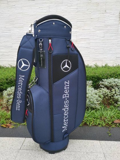 New Mercedes Benz Golf Bag Waterproof Nylon Jacquard Fashionable and Lightweight Unisex Golf Equipment New Product