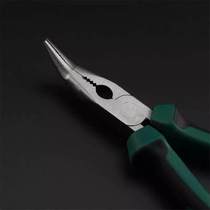 Elbow pliers pointed nose pliers crooked nose pliers 45-degree variable pliers 6-inch curved nose pliers curved nose pliers