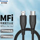 Panasonic Type-C to Lightning Universal Data Cable for Huawei, Xiaomi, Honor, Meizu, Oppo, Oneplus, Vivo, P30, Android Phones, Iphone, iPad Tablets, Mfi Certified Data Cable 1m