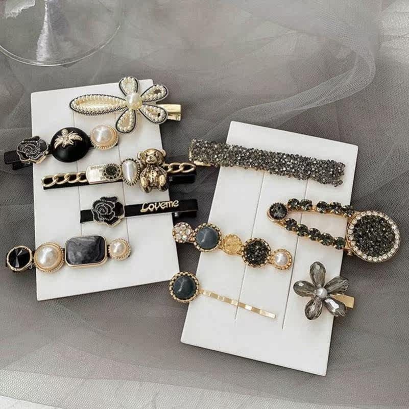 Hair clip side high-grade hair clip net red 2021 new clip headdress female side broken hair temperament Liu Hai hair clip