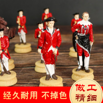 British chess childrens art figure chess creative birthday gift competition ornaments