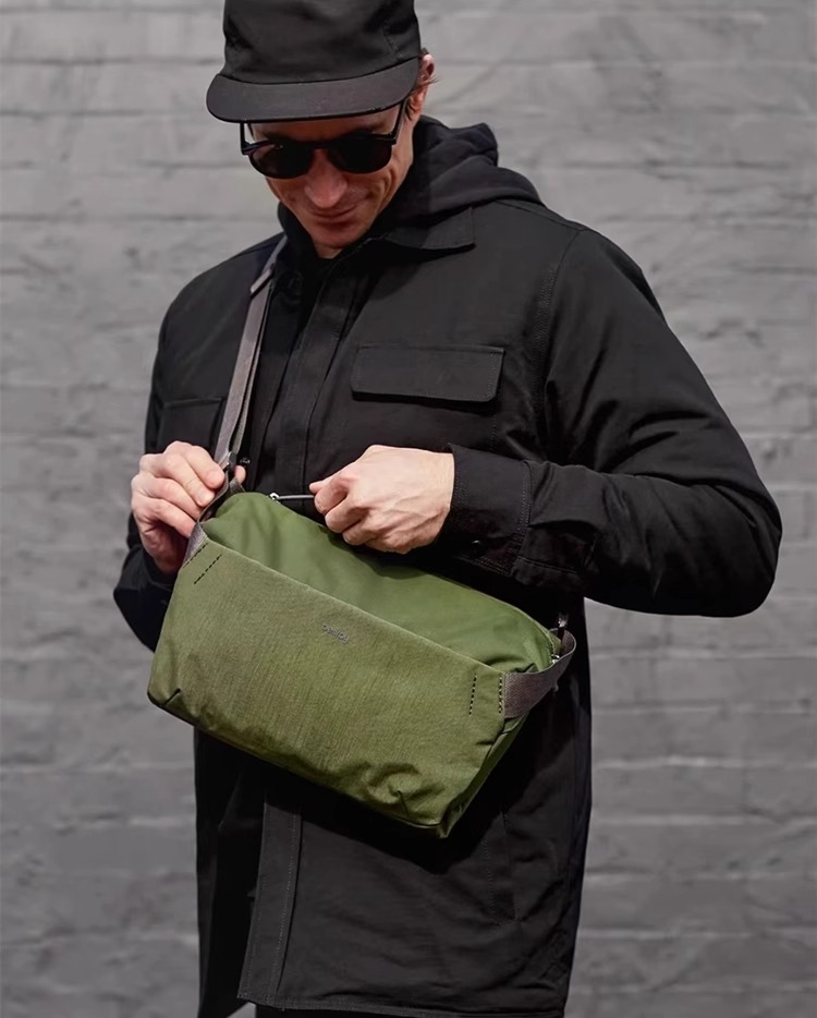 Bellroy Australia Venture Sling 9L Explorer Chest Bag Large Capacity Waterproof Single Shoulder Diagonal Satchel-Taobao