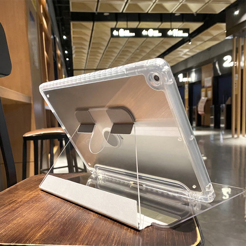 Leyjack Frosted Ice Crystal Shell 2022 iPadair5 Protection Case All Package iPadpro Protection Shell Transparent 720 Rotating 11-inch Pen Slow10 2 Apple Flat 12