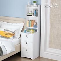 20 cm BED HEAD CABINET SMALL ULTRA NARROW 20cm WIDE LOCKERS MULTIFUNCTION STORAGE BEDROOM IDEA REMOVABLE MINI