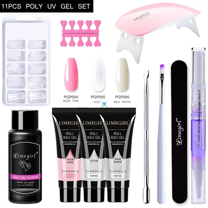 Acrylic Gel Poly Nail Gel Kit Nail Extension