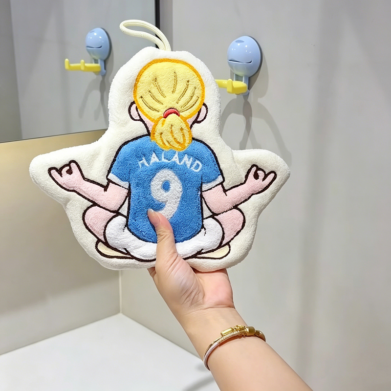 Habao Q Hand Towel, Cute Wall-Mounted Coral Fleece, Thickened, Highly Absorbent, Soft, Quick-Drying Kitchen Towel Habao Q Hand Towel, Cute Wall-Mounted Coral Fleece, Thickened, Highly Absorbent, Soft, Quick-Drying Kitchen Towel