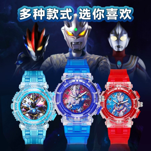 Ultra, детские часы, Ультрамен Тига для детского сада, игрушка, цифровые часы, 3 лет, подарок на день рождения