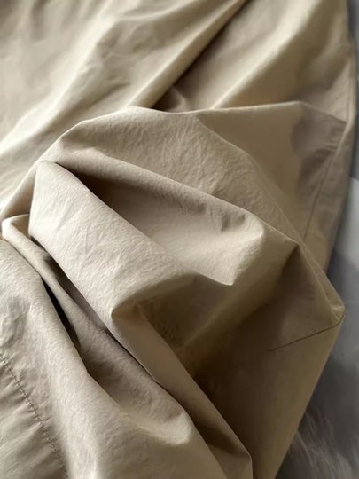 太爱了!设计感时尚百搭不对称斜边高腰显瘦阔腿裤休闲裤长裤女新