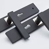 Молчаливая дверная замка регулируемая ручка дверной блокировки старая замена спальня универсальная дверная замок свободный деревянный дверной замок