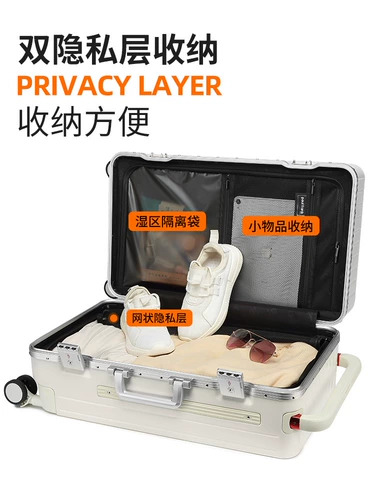 Вместительный и большой чемодан с молнией, 20 дюймов, 24 дюймов