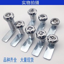 Electrical box lock distribution box lock switch cabinet door lock straight triangle key turning tongue lock industrial door lock core