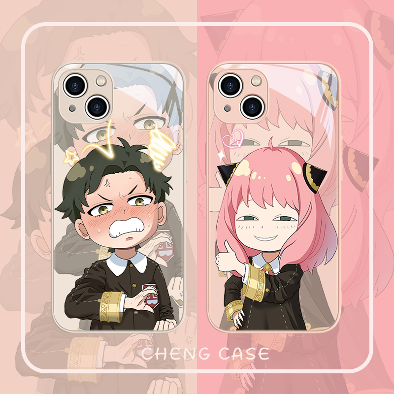 Aniya Phone Case New Model Suitable for Apple 15 Pro Max Spy X Family iPhone 16 Couple 13Th Generation 12 Mini Peripherals 11 Anime XS Max Liquid 14 Glass 8 Plus Full Coverage Aniya Phone Case New Model Suitable for Apple 15 Pro Max Spy X Family iPhone 16 Couple 13Th Generation 12 Mini Peripherals 11 Anime XS Max Liquid 14 Glass 8 Plus Full Coverage