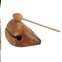 Baifo Zhangmu Wooden Wooden Fishers Solid Wood Log Buddha With Still-heart Wood Carving Percussion Zum Changi Instrument